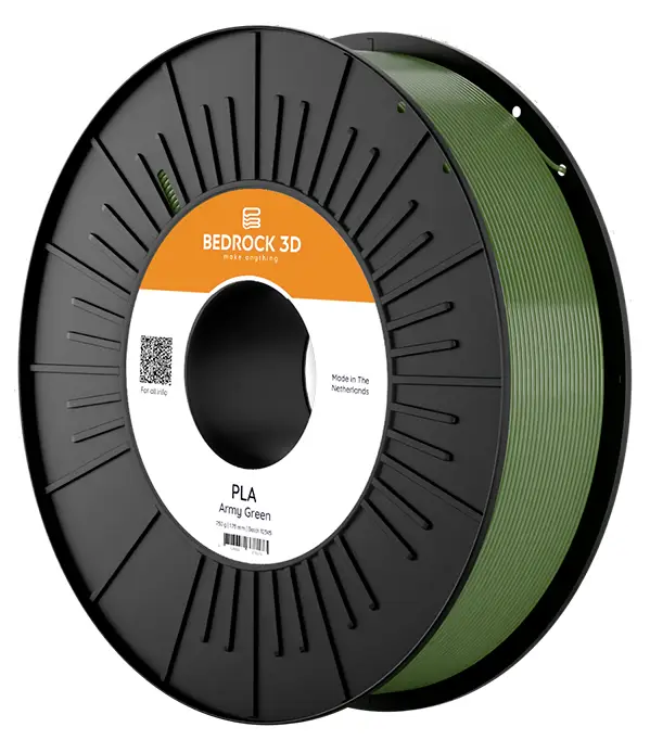 BEDROCK 3D PLA-0008b075 PLA Army Green 2.85 mm 750 g vlákno pro 3D tiskárny PLA plast 2.85 mm 750 g Vojenská zelená 1 ks BEDROCK 3D PLA-0008b075 PLA Army Green 2.85 mm 750 g vlákno pro 3D tiskárny PLA plast 2.85 mm 750 g Vojenská zelená 1 ks
