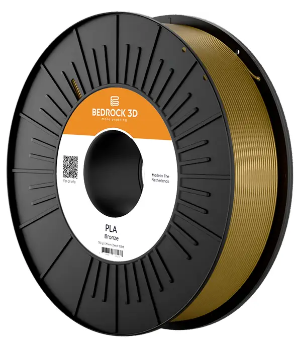 BEDROCK 3D PLA-0032a075 PLA Bronze 1.75 mm 750 g vlákno pro 3D tiskárny PLA plast 1.75 mm 750 g bronzová 1 ks BEDROCK 3D PLA-0032a075 PLA Bronze 1.75 mm 750 g vlákno pro 3D tiskárny PLA plast 1.75 mm 750 g bronzová 1 ks