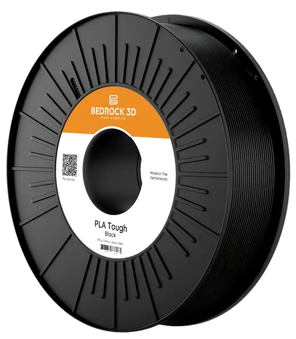 BEDROCK 3D PLAT-0502a400 PLA Tough Black 1.75 mm 4.000 g vlákno pro 3D tiskárny PLA+ 1.75 mm 4000 g černá 1 ks BEDROCK 3D PLAT-0502a400 PLA Tough Black 1.75 mm 4.000 g vlákno pro 3D tiskárny PLA+ 1.75 mm 4000 g černá 1 ks