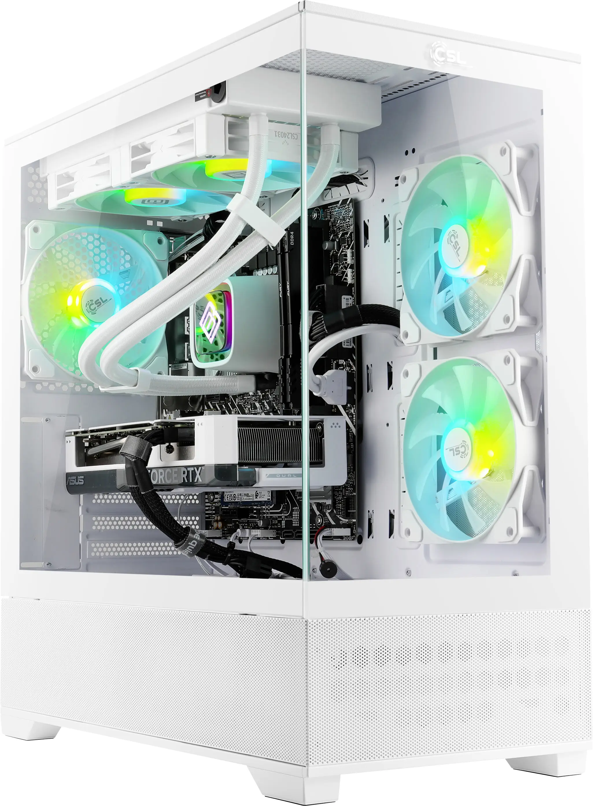 CSL Computer Gaming PC M13410H Intel® Core™ Ultra 7 265KF 32 GB RAM 1000 GB SSD Nvidia GeForce RTX™ 5060 ti 8 GB GDDR7 98388 CSL Computer Gaming PC M13410H Intel® Core™ Ultra 7 265KF 32 GB RAM 1000 GB SSD Nvidia GeForce RTX™ 5060 ti 8 GB GDDR7 98388
