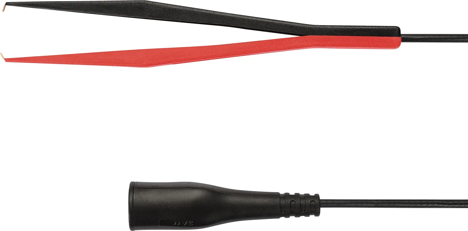 Schützinger měřicí kabel zástrčka 4 mm Kelvinova svorka 100.00 cm černá 1 ks Schützinger měřicí kabel zástrčka 4 mm Kelvinova svorka 100.00 cm černá 1 ks