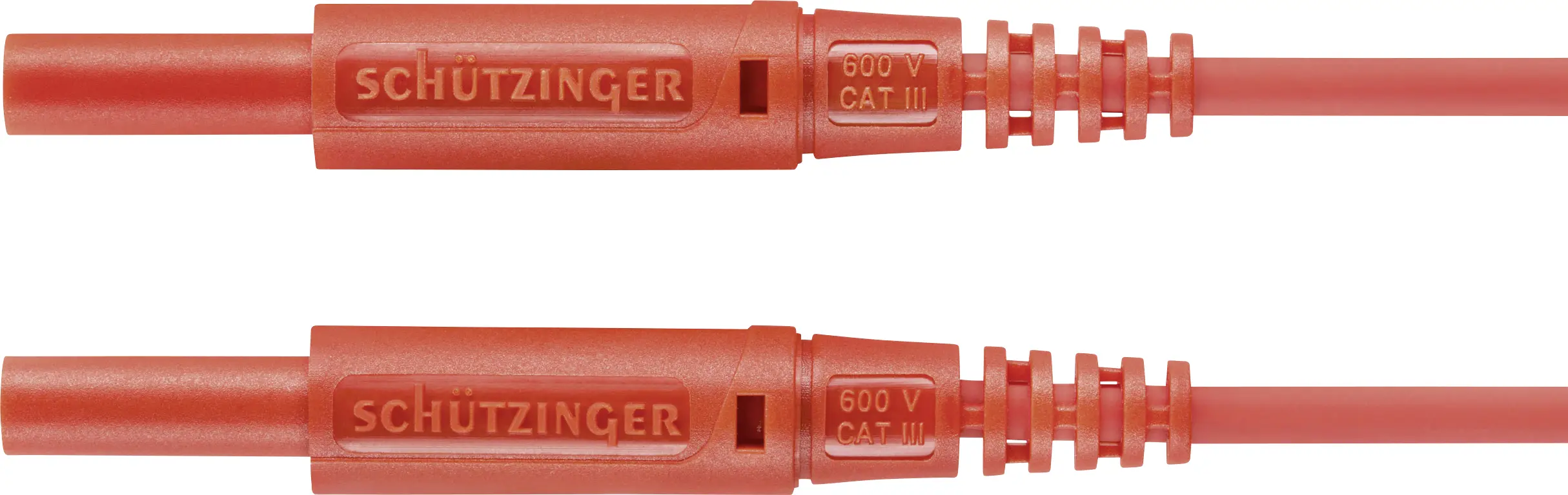 Schützinger měřicí kabel zástrčka 2 mm zástrčka 2 mm 50.00 cm červená 1 ks Schützinger měřicí kabel zástrčka 2 mm zástrčka 2 mm 50.00 cm červená 1 ks