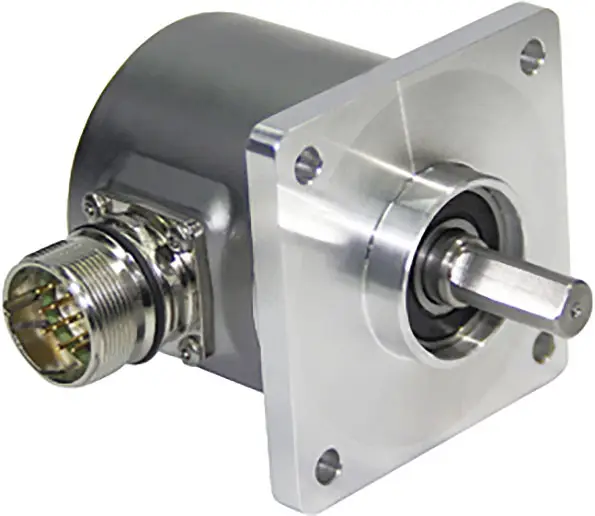 Posital Fraba absolutní rotační snímač 1 ks OCD-S3A1B-0812-9A7S-CRW čtyřhranná příruba Posital Fraba absolutní rotační snímač 1 ks OCD-S3A1B-0812-9A7S-CRW čtyřhranná příruba
