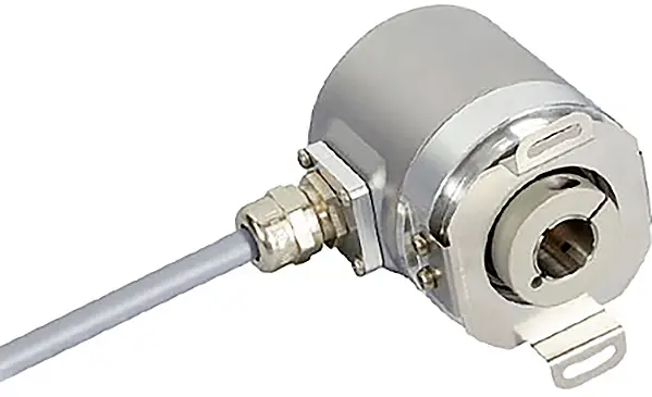 Posital Fraba absolutní rotační snímač 1 ks OCD-S3A1G-0412-B06S-ARW slepý otvor - dutá hřídel Posital Fraba absolutní rotační snímač 1 ks OCD-S3A1G-0412-B06S-ARW slepý otvor - dutá hřídel