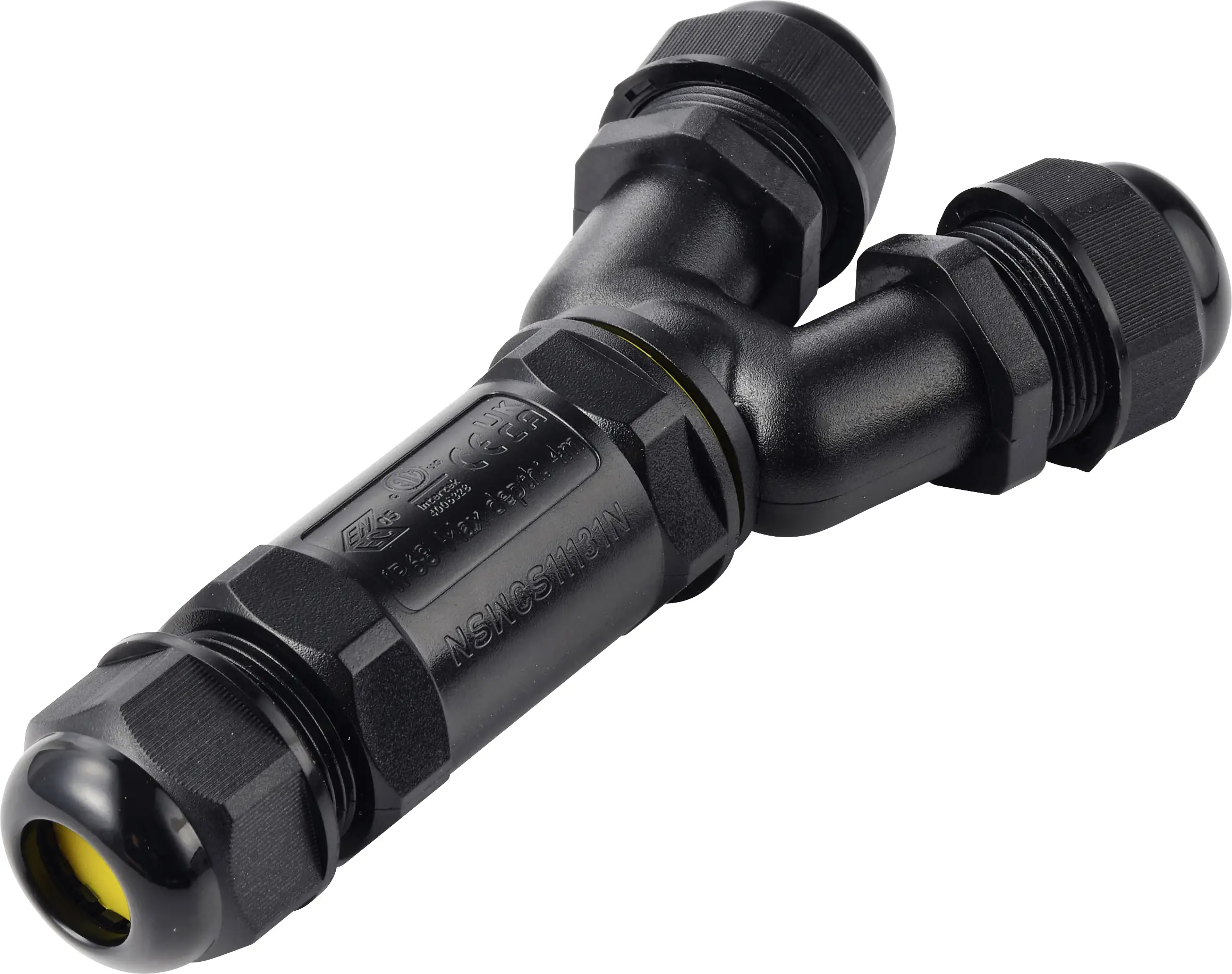 Kabelová TRU Components Y-spojka IP68, 3 vstupů, šroubovací kontakt 3 pól., 0,5 - 4,0 mm m² TC-14745264 černá TRU COMPONENTS Množství: 1 ks Kabelová TRU Components Y-spojka IP68, 3 vstupů, šroubovací kontakt 3 pól., 0,5 - 4,0 mm m² TC-14745264 černá TRU COMPONENTS Množství: 1 ks
