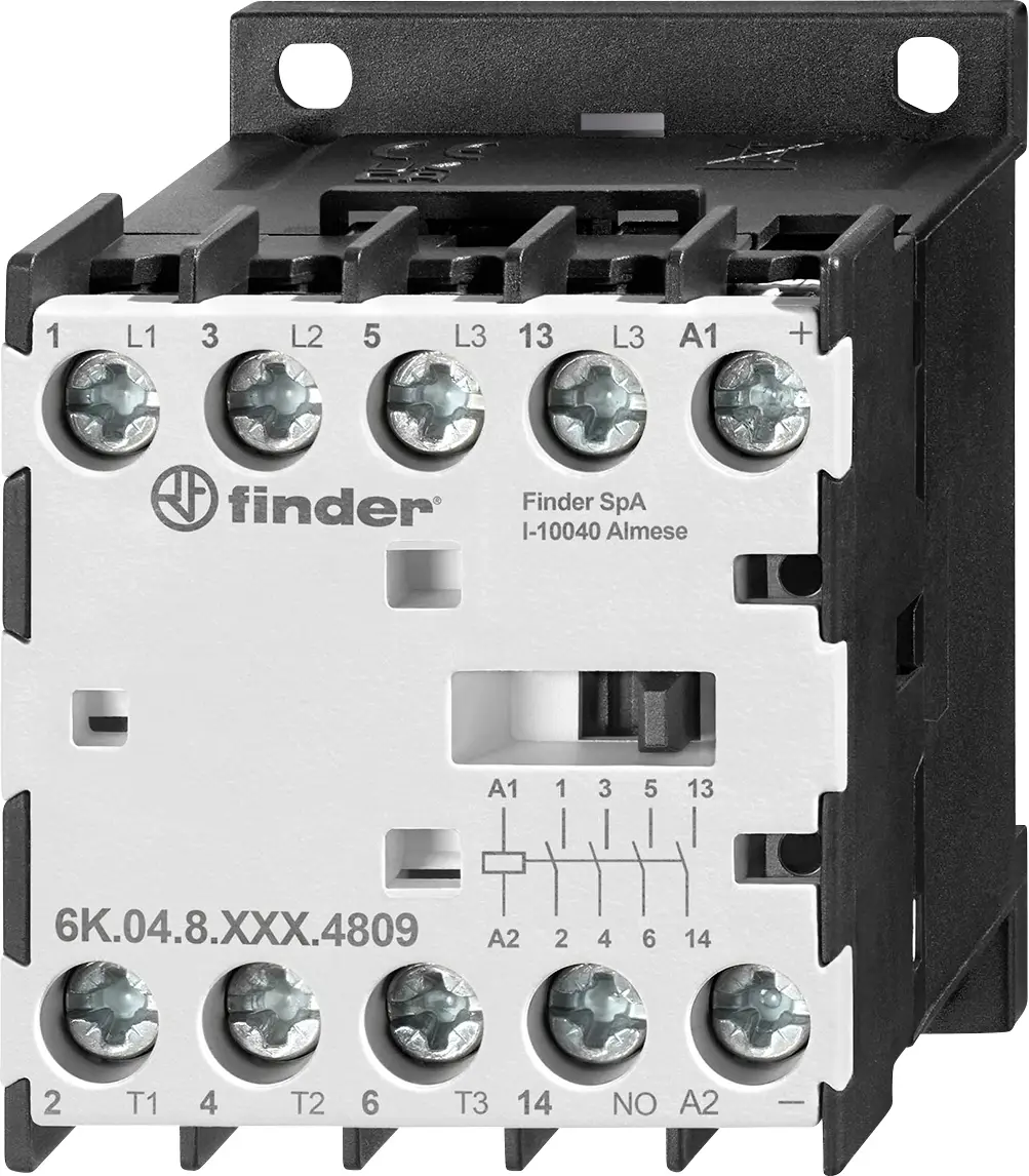 Finder 6K.04.8.230.4812 stykač, 230 V, 3 spínací kontakty, 1 spínací kontakt, 1 ks Finder 6K.04.8.230.4812 stykač, 230 V, 3 spínací kontakty, 1 spínací kontakt, 1 ks