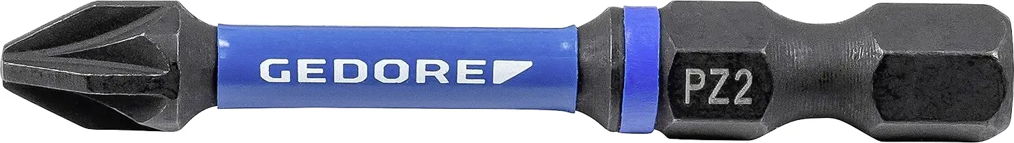 Gedore 666 TR50 PZ1-02 sada bitů, Pozidriv, 1/4