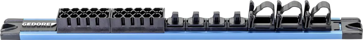Gedore SL 6620 Nástrčná lišta SL 6620 BIT + 1/4, magnetický, prázdný, 24 slotů (š x v x h) 30 x 34 x 340 mm 1 ks