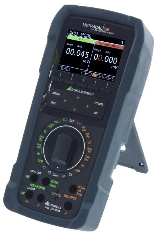 Gossen Metrawatt METRACAL CM TECH Multifunkční kalibrátor Kalibrováno dle (DAkkS) napětí, proud, teplota, odpor, frekvence Gossen Metrawatt METRACAL CM TECH Multifunkční kalibrátor Kalibrováno dle (DAkkS) napětí, proud, teplota, odpor, frekvence
