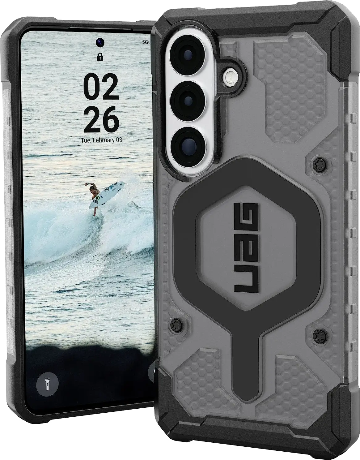 Urban Armor Gear Pathfinder Case Samsung Galaxy S26 popel Kompatibilní s MagSafe, s magnetickým modulem 214528113140 Urban Armor Gear Pathfinder Case Samsung Galaxy S26 popel Kompatibilní s MagSafe, s magnetickým modulem 214528113140