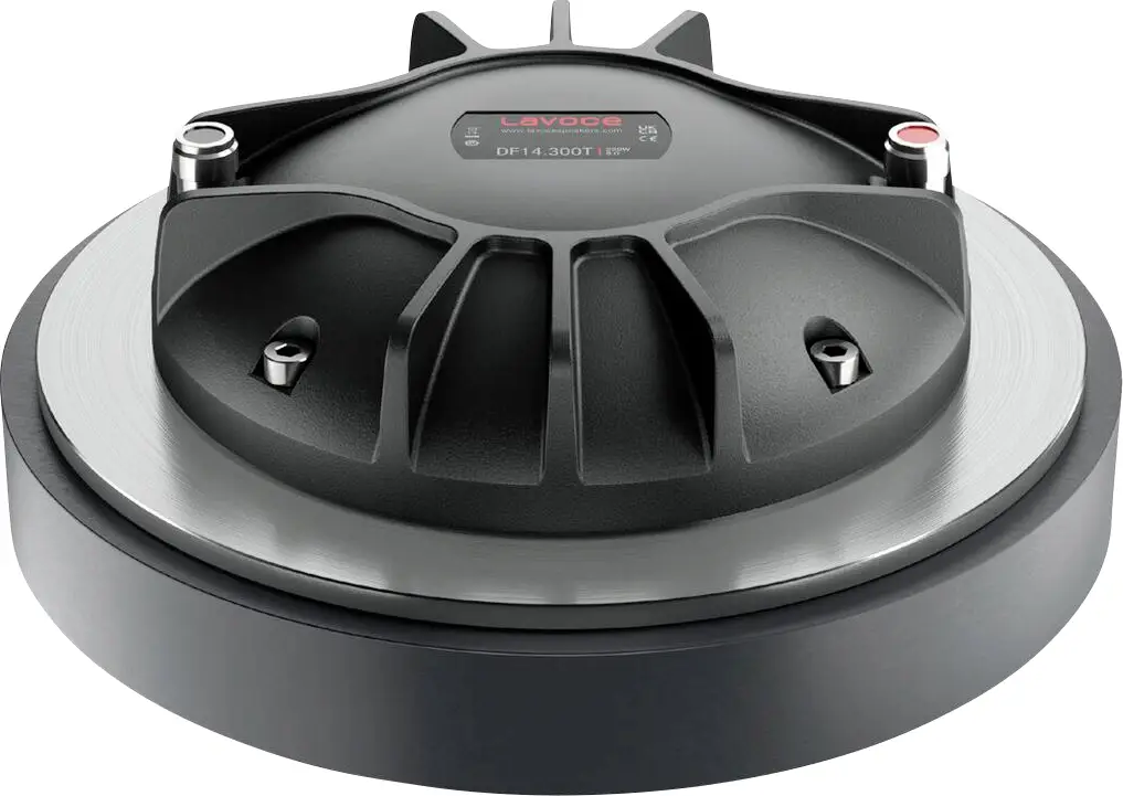 Lavoce DF14.300T výškový driver Výkon RMS=110 W 8 Ω Lavoce DF14.300T výškový driver Výkon RMS=110 W 8 Ω