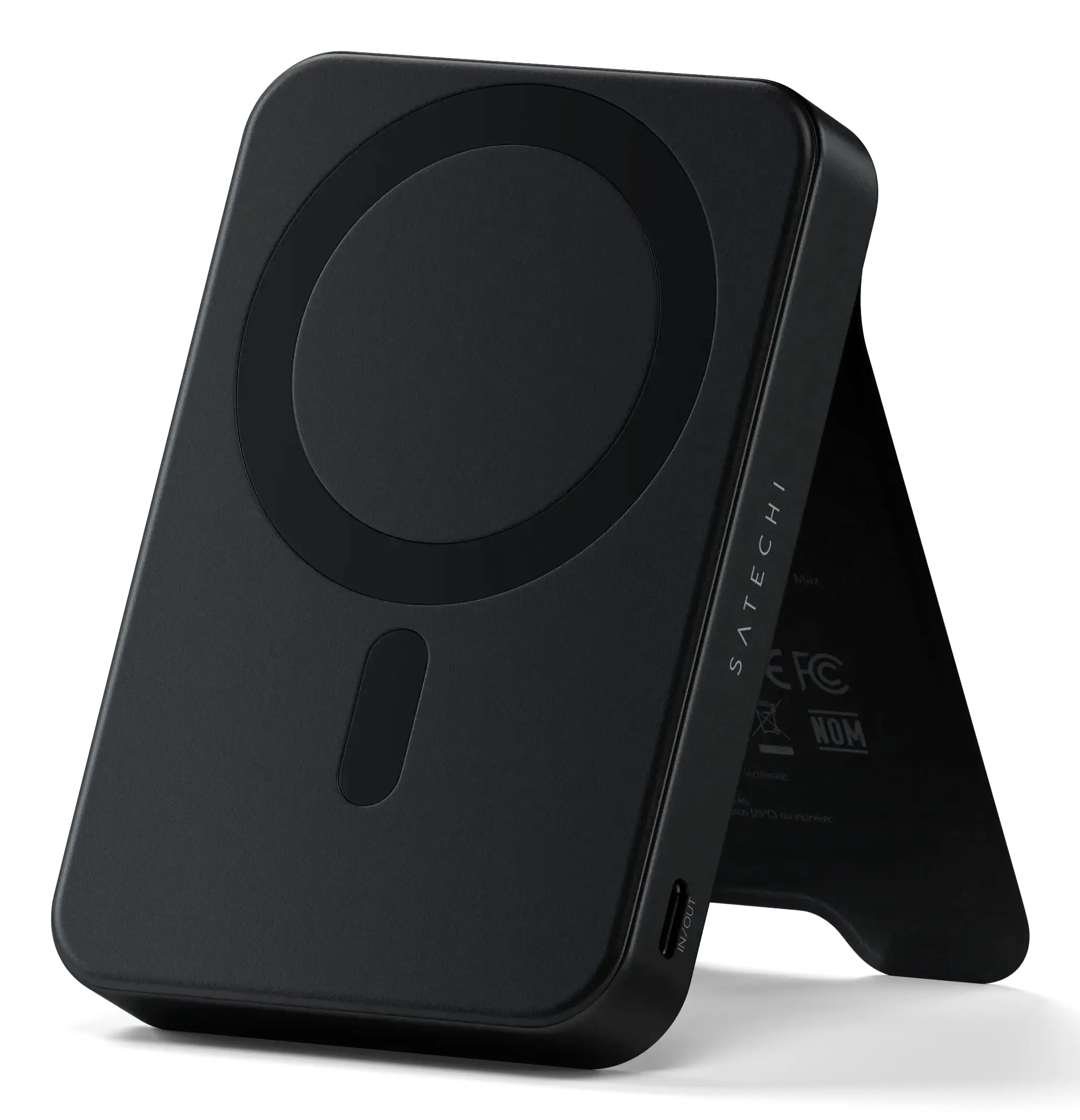 Satechi OntheGo Magnetic Qi2 powerbanka 10000 mAh, Qi 2, MagSafe, USB, černá Satechi OntheGo Magnetic Qi2 powerbanka 10000 mAh, Qi 2, MagSafe, USB, černá