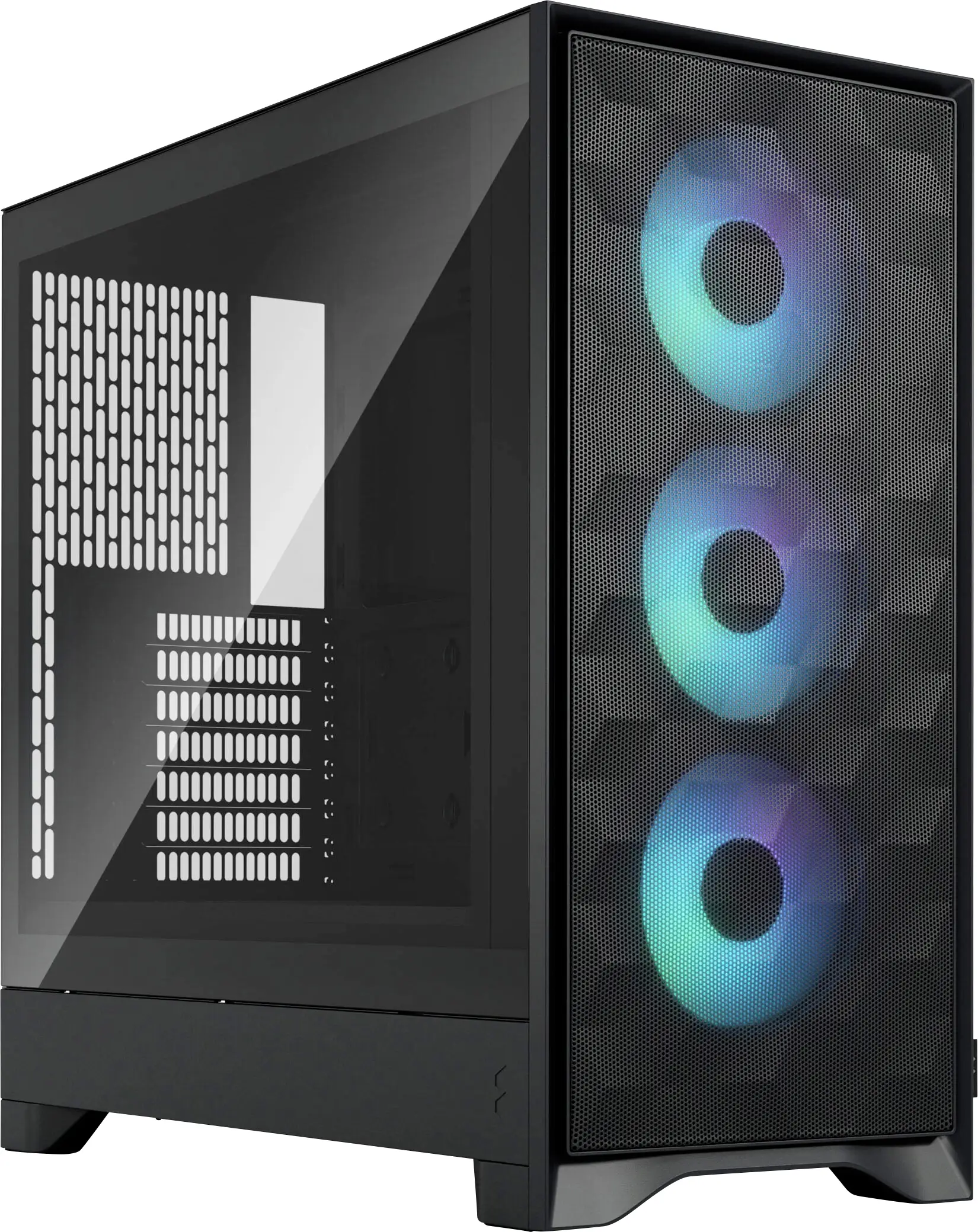 Fractal Design Geh Pop 2 Air Black TG RG midi tower PC skříň černá Fractal Design Geh Pop 2 Air Black TG RG midi tower PC skříň černá