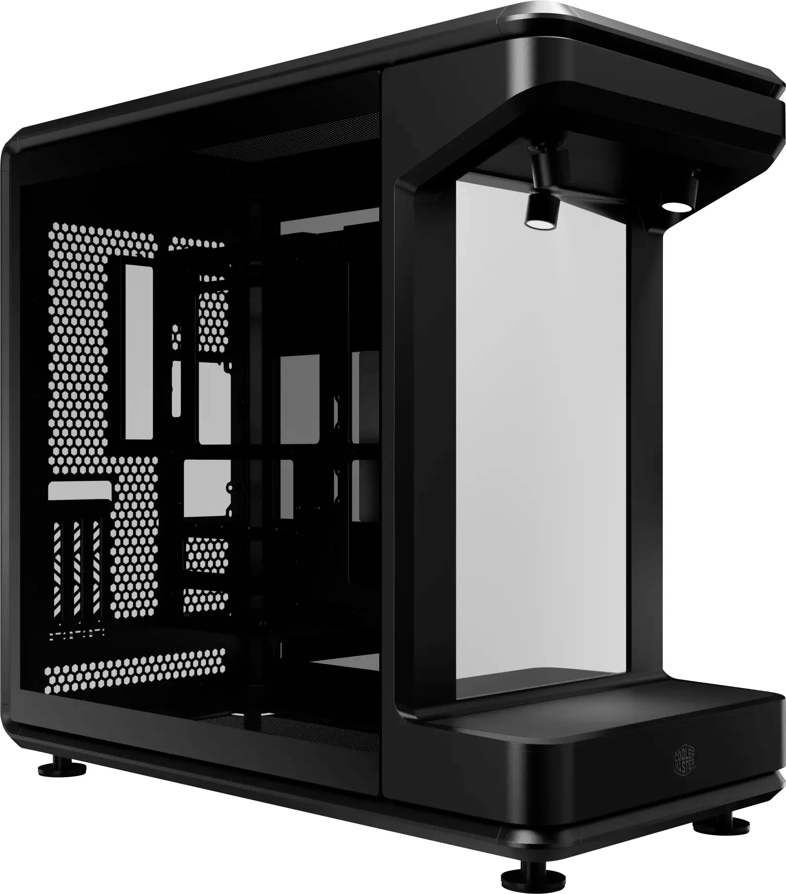 Cooler Master CoolerMaster Geh MasterFrame 360 Stage M midi tower PC skříň černá prachový filtr Cooler Master CoolerMaster Geh MasterFrame 360 Stage M midi tower PC skříň černá prachový filtr