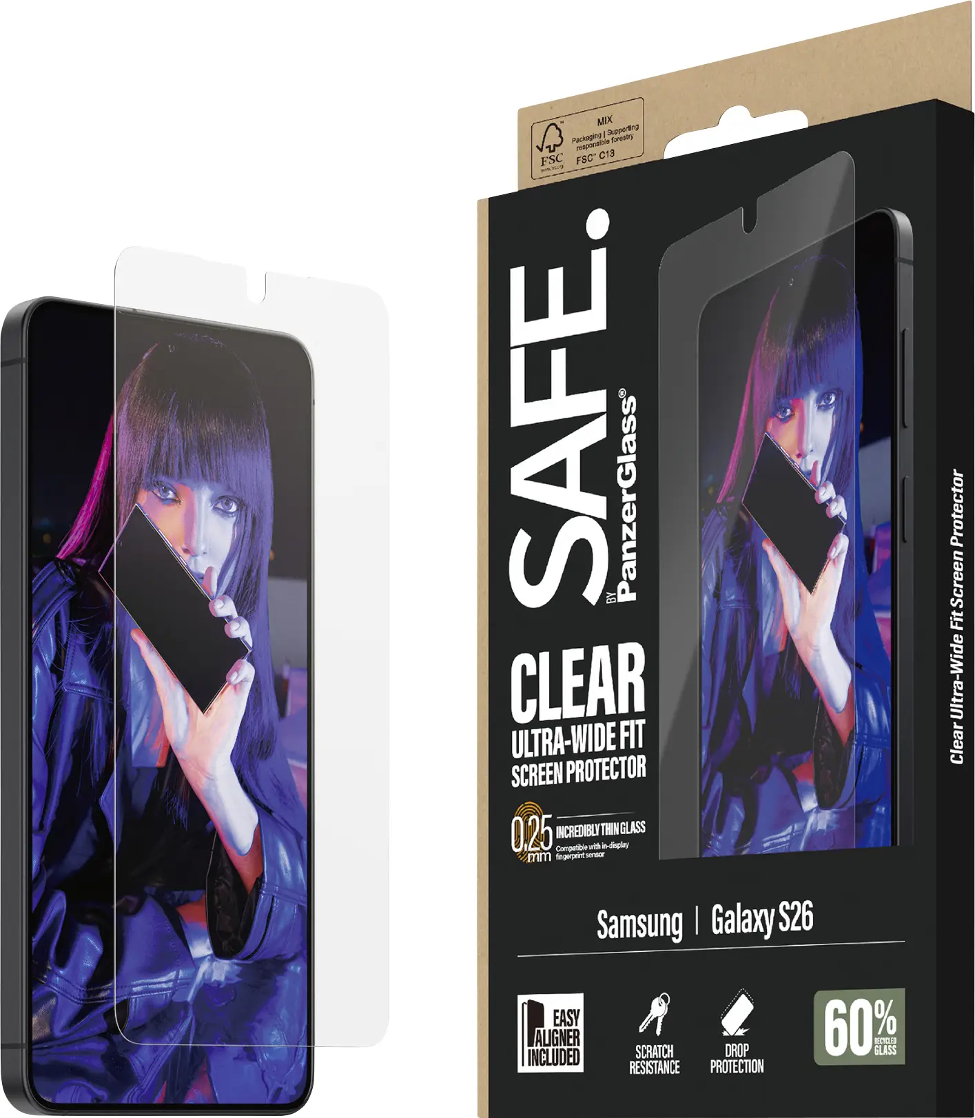 PanzerGlass ochranné sklo na displej smartphonu Samsung Galaxy S26 1 ks SA18831 PanzerGlass ochranné sklo na displej smartphonu Samsung Galaxy S26 1 ks SA18831