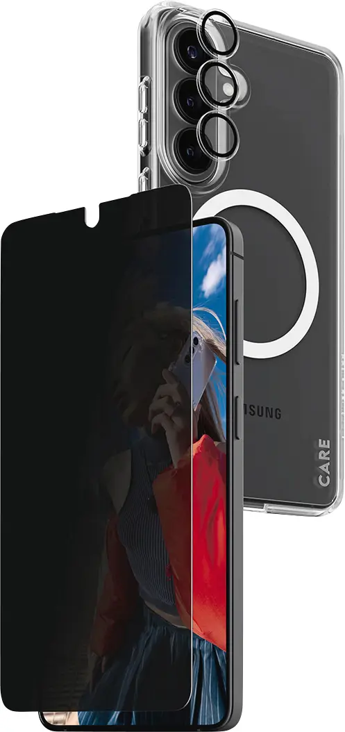 PanzerGlass PANZERGLASS - CARE Privacy 3-in-1 Bundle Samsung Galaxy S26+ ochranné sklo na displej s ochranou soukromí Samsung Galaxy S26 1 ks CR94821 PanzerGlass PANZERGLASS - CARE Privacy 3-in-1 Bundle Samsung Galaxy S26+ ochranné sklo na displej s ochranou soukromí Samsung Galaxy S26 1 ks CR94821