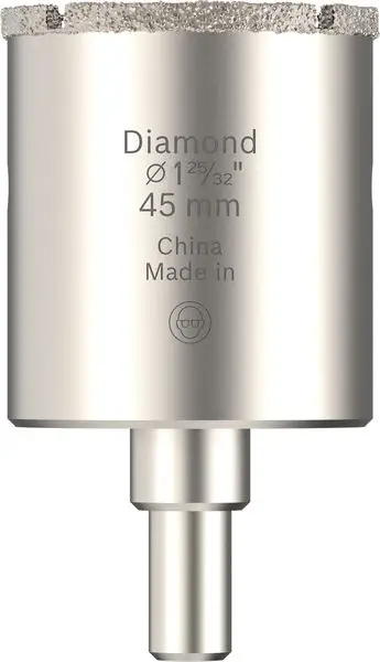 Bosch Accessories 2608594546 2608594546 vrtací korunka 45 mm diamantová vrstva 1 ks Bosch Accessories 2608594546 2608594546 vrtací korunka 45 mm diamantová vrstva 1 ks