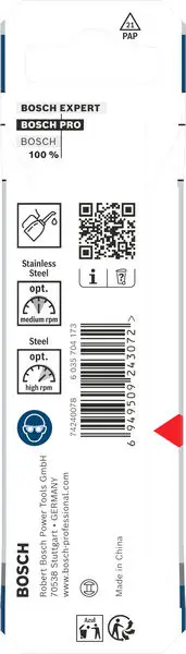 Bosch Accessories 2608577596 2608577596 HSS-Co kovový spirálový vrták Celková délka 75 mm silně legováno válcová stopka 1 ks Bosch Accessories 2608577596 2608577596 HSS-Co kovový spirálový vrták Celková délka 75 mm silně legováno válcová stopka 1 ks