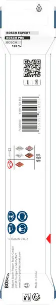 Bosch Accessories 2608706977 2608706977 tvrdý kov spirálový vrták na kámen 6 mm Celková délka 150 mm osazen tvrdokovem šestihran 1 ks