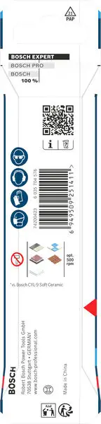 Bosch Accessories 2608902307 vrták na keramiku 1 ks