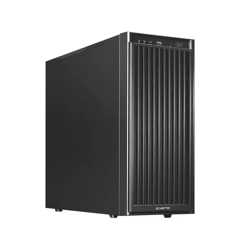 Chieftec midi tower PC skříň černá Chieftec midi tower PC skříň černá
