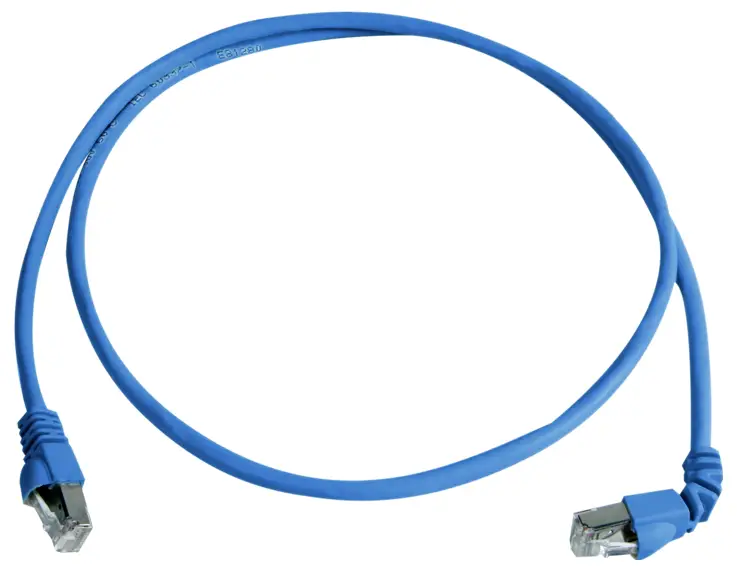 Telegärtner 100008674 RJ45 síťové kabely, propojovací kabely CAT 6A S/FTP 5.0 m modrá samozhášecí, S průchodkou chránící proti zlomení 1 ks Telegärtner 100008674 RJ45 síťové kabely, propojovací kabely CAT 6A S/FTP 5.0 m modrá samozhášecí, S průchodkou chránící proti zlomení 1 ks