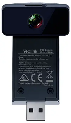 Yealink CAM50 systémový telefon, rozšiřující modul USB-A černá Yealink CAM50 systémový telefon, rozšiřující modul USB-A černá