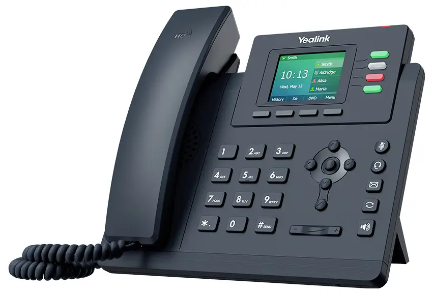 Yealink SIP-T33G systémový telefon, VoIP barevný displej šedá Yealink SIP-T33G systémový telefon, VoIP barevný displej šedá
