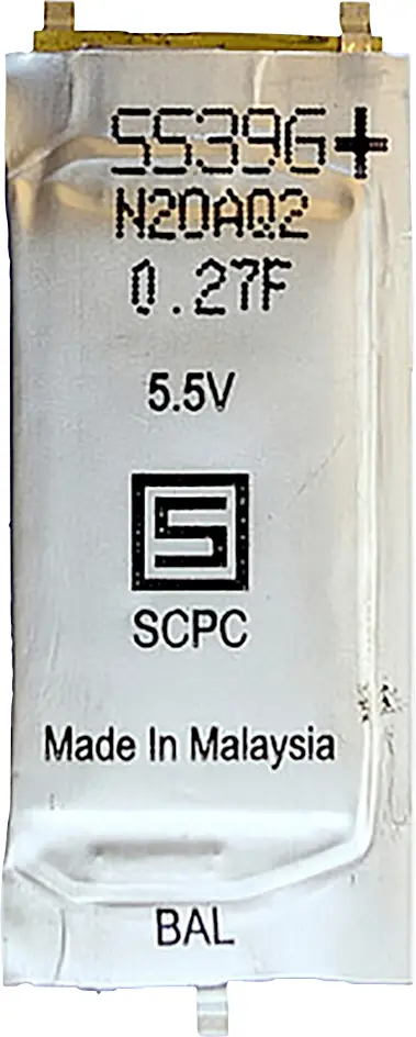 Schurter 3-153-442 Superkondenzátor (Super Cap) 120 mF (d x š x v) 20 x 18 x 2.5 mm 1 ks Schurter 3-153-442 Superkondenzátor (Super Cap) 120 mF (d x š x v) 20 x 18 x 2.5 mm 1 ks