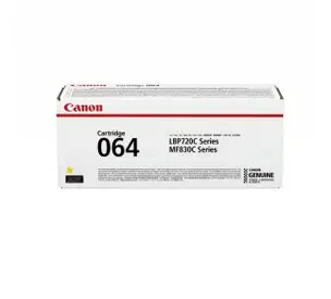 Canon Toner 064 originál žlutá 4931C001 Canon Toner 064 originál žlutá 4931C001