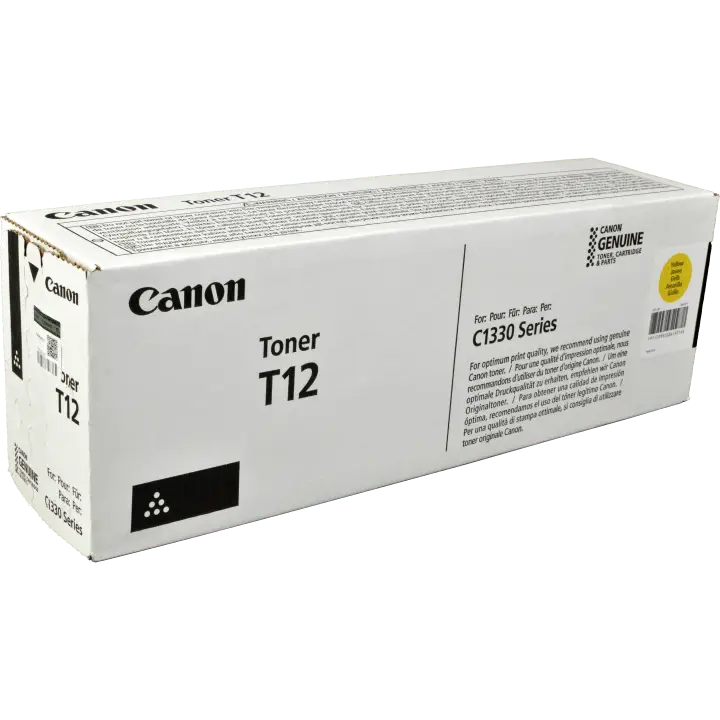 Canon Toner T12 originál žlutá 5095C006 Canon Toner T12 originál žlutá 5095C006