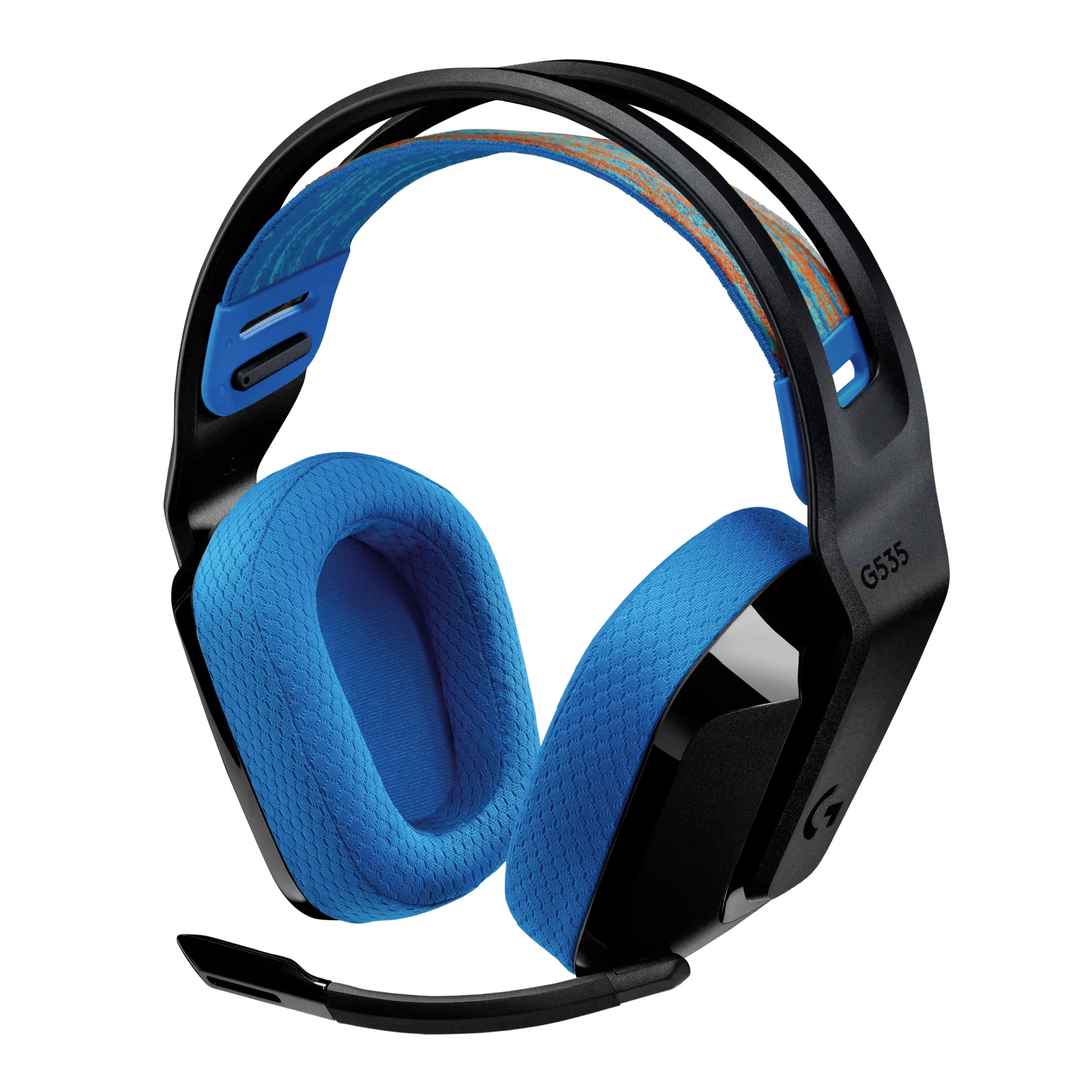 Logitech LOGI G535 LIGHTSPEED Wrls Gaming Headset Headset uzavřená (Over Ear) Bez kabelu černá, modrá headset Gaming Logitech LOGI G535 LIGHTSPEED Wrls Gaming Headset Headset uzavřená (Over Ear) Bez kabelu černá, modrá headset Gaming
