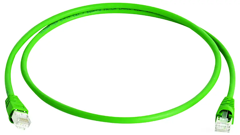 Telegärtner 100008571 RJ45 síťové kabely, propojovací kabely CAT 5e F/UTP 3.0 m zelená samozhášecí, S průchodkou chránící proti zlomení 1 ks Telegärtner 100008571 RJ45 síťové kabely, propojovací kabely CAT 5e F/UTP 3.0 m zelená samozhášecí, S průchodkou chránící proti zlomení 1 ks