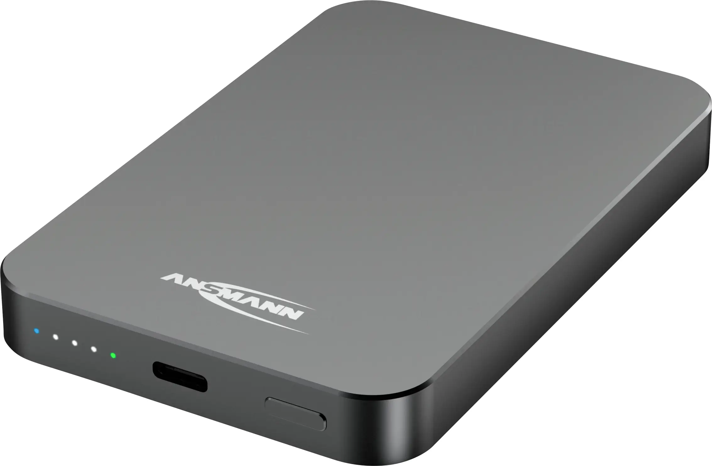 Ansmann PB115PD powerbanka 5000 mAh, Dodávka energie, Bezdrátové nabíjení Qi, USB-C®, Indikátor stavu Ansmann PB115PD powerbanka 5000 mAh, Dodávka energie, Bezdrátové nabíjení Qi, USB-C®, Indikátor stavu