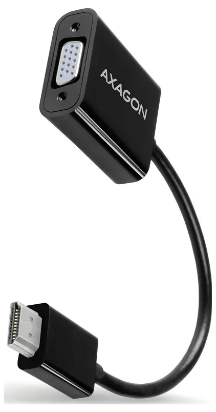 AXAGON RVH-VGN HDMI / VGA adaptér [1x HDMI zástrčka - 1x VGA zásuvka] vícebarevná 15 cm