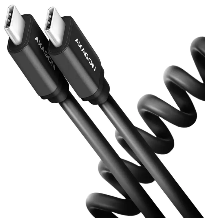 AXAGON Kabel USB-C USB 2.0 USB-C ® zástrčka 0.6 m černá pozlacené kontakty BUCM-CM10TB AXAGON Kabel USB-C USB 2.0 USB-C ® zástrčka 0.6 m černá pozlacené kontakty BUCM-CM10TB