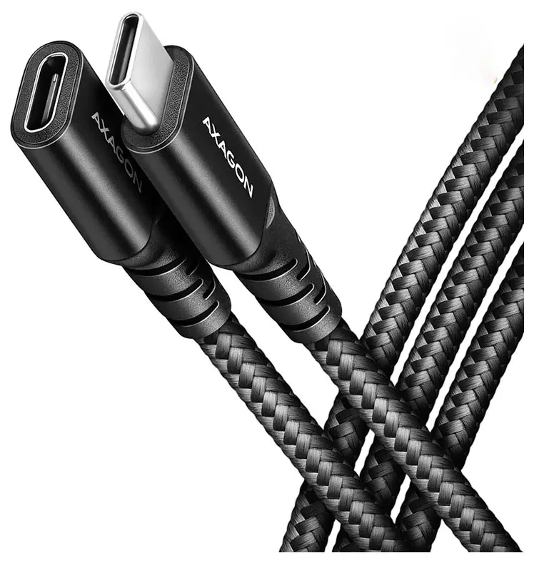 AXAGON Kabel USB-C USB 3.2 Gen2 USB-C ® zásuvka, USB-C ® zástrčka 0.5 m vícebarevná opletený BUCM32-CF05AB AXAGON Kabel USB-C USB 3.2 Gen2 USB-C ® zásuvka, USB-C ® zástrčka 0.5 m vícebarevná opletený BUCM32-CF05AB
