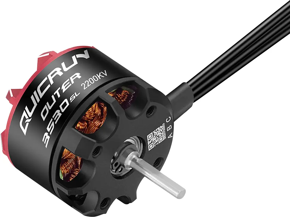 Hobbywing Hobbywing QuicRun Outer 3530SL-2200kV brushless elektromotor pro RC modely kV (ot./min /V): 2200 Hobbywing Hobbywing QuicRun Outer 3530SL-2200kV brushless elektromotor pro RC modely kV (ot./min /V): 2200