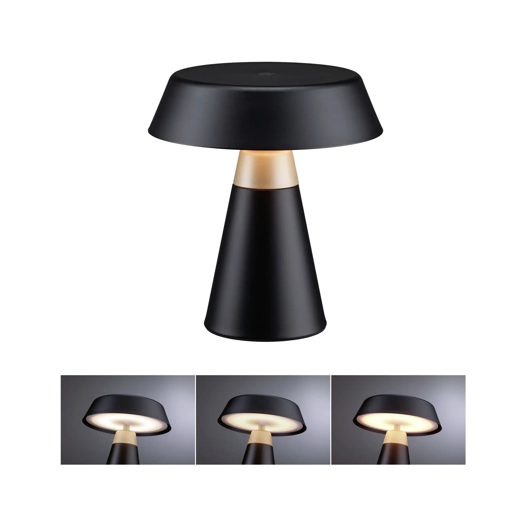 Paulmann Lirox 77060 stolní lampa LED 1.5 W černá, champagne