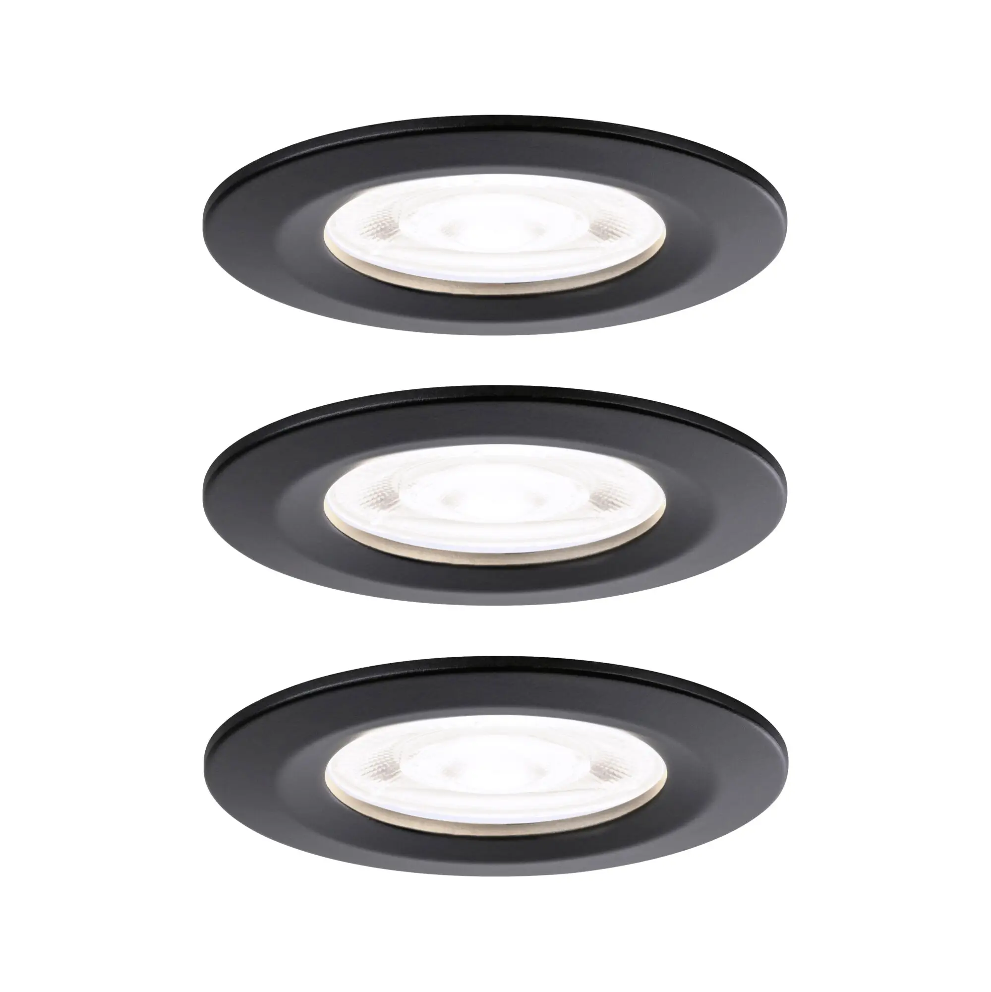 Paulmann 92339 Nova LED vestavné svítidlo, LED, GU10, 4.9 W, černá (matná)