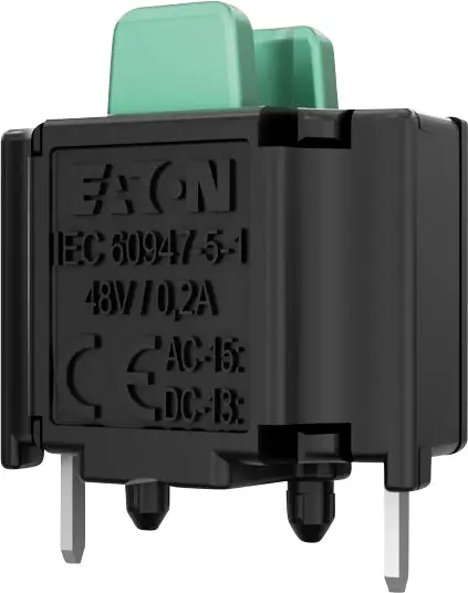 Eaton M22-KP10 spínač, pomocný spínač pro montáž desky plochých spojů 1 přepínací kontakt 1 ks