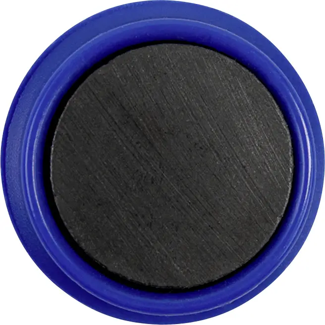 magnetoplan magnet Basic Serie (Ø) 24 mm kulatý modrá 10 ks 1862403 magnetoplan magnet Basic Serie (Ø) 24 mm kulatý modrá 10 ks 1862403