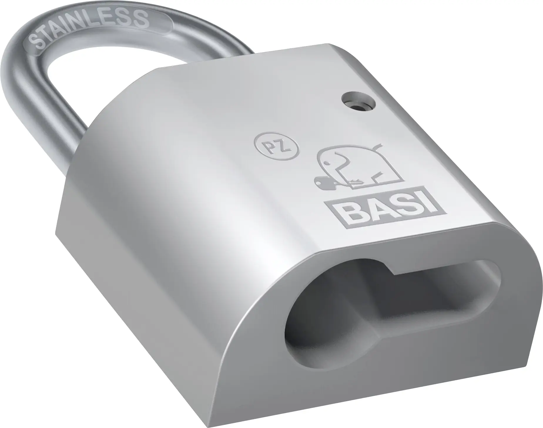 Basi PZ5090-0020 visací zámek 50 mm, mosaz, nerezová ocel Basi PZ5090-0020 visací zámek 50 mm, mosaz, nerezová ocel