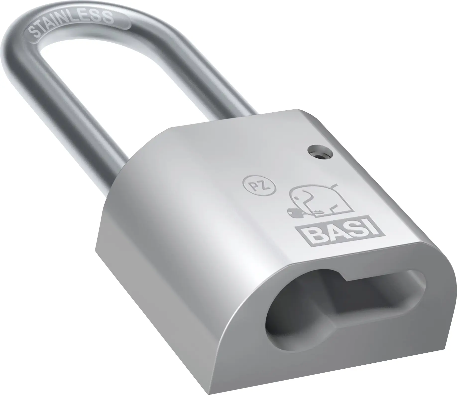 Basi PZ5090-0021 visací zámek 50 mm, mosaz, nerezová ocel Basi PZ5090-0021 visací zámek 50 mm, mosaz, nerezová ocel