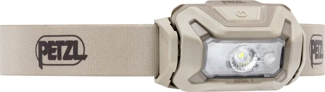 Petzl ARIA® 1 RGB Desert LED čelovka, na baterii, Li-Ion akumulátory nebo provoz na baterie, 350 lm, 110 h, E069BB02 Petzl ARIA® 1 RGB Desert LED čelovka, na baterii, Li-Ion akumulátory nebo provoz na baterie, 350 lm, 110 h, E069BB02