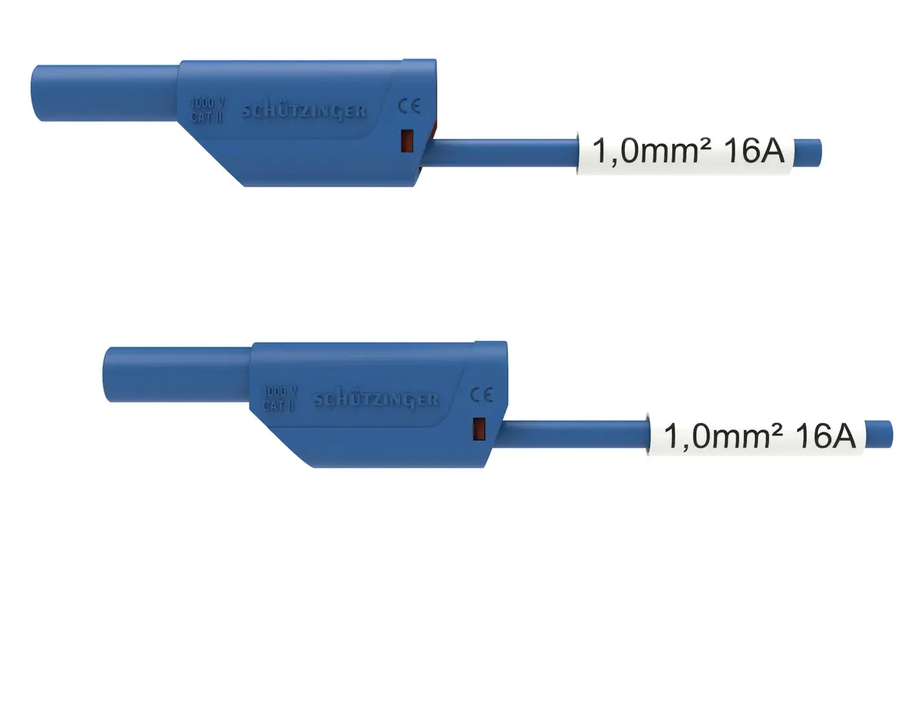 Schützinger VSFK 8501 / SIL1 / 200 / BL propojovací kabel 200 cm modrá 1 ks Schützinger VSFK 8501 / SIL1 / 200 / BL propojovací kabel 200 cm modrá 1 ks