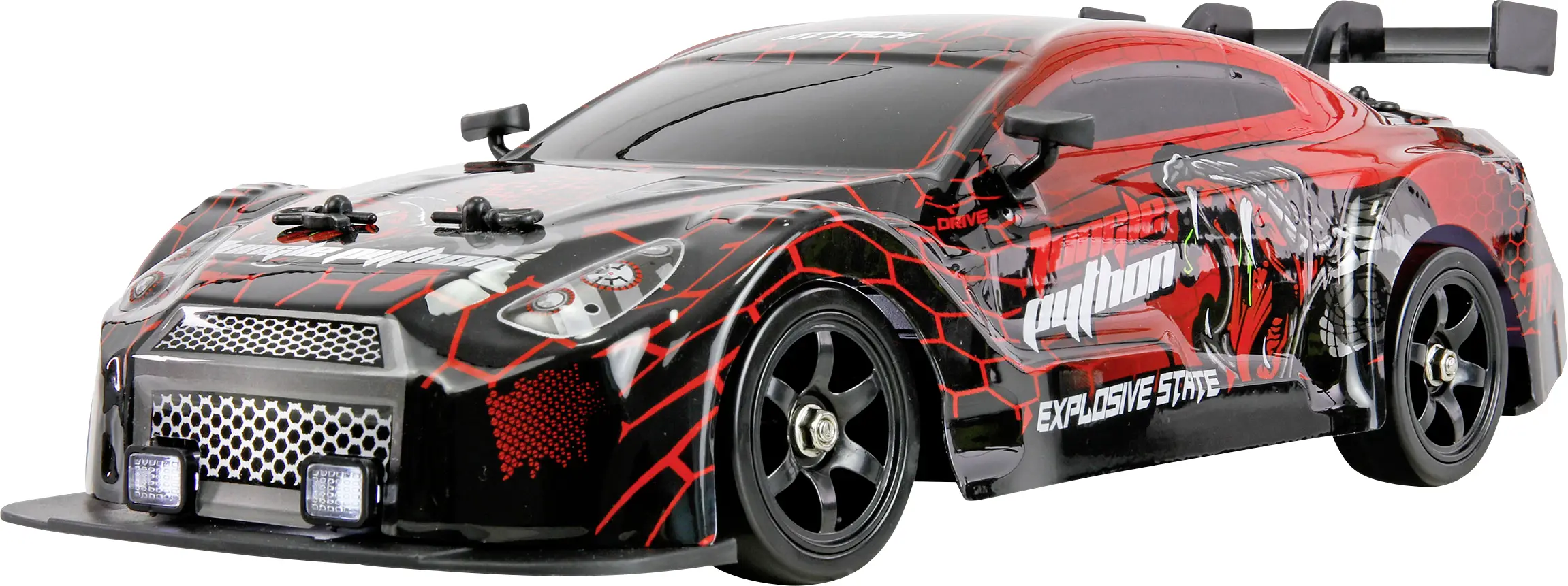 Amewi RC-Modell červená komutátorový 1:16 RC model auta drift 4WD (4x4) RtR 2,4 GHz Amewi RC-Modell červená komutátorový 1:16 RC model auta drift 4WD (4x4) RtR 2,4 GHz