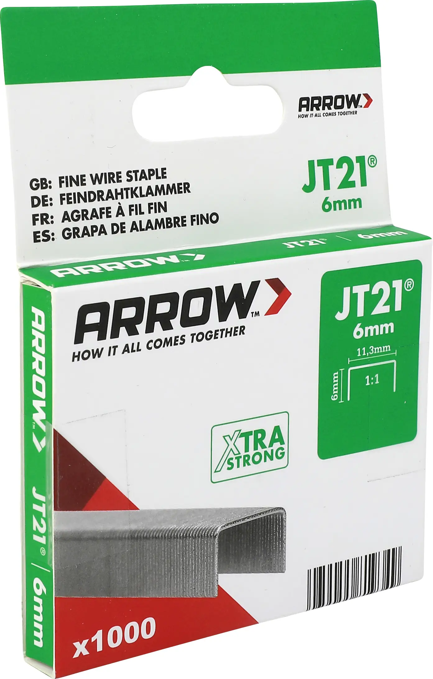 Arrow Tool Group 819349 svorky z jemného drátu 1000 ks Arrow Tool Group 819349 svorky z jemného drátu 1000 ks
