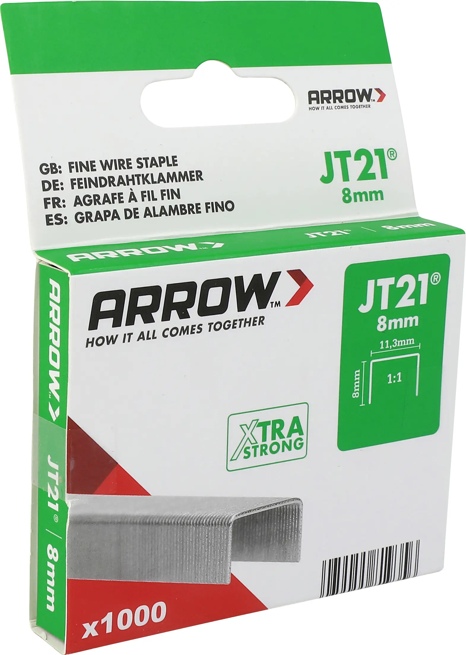Arrow Tool Group 819356 svorky z jemného drátu 1000 ks Arrow Tool Group 819356 svorky z jemného drátu 1000 ks