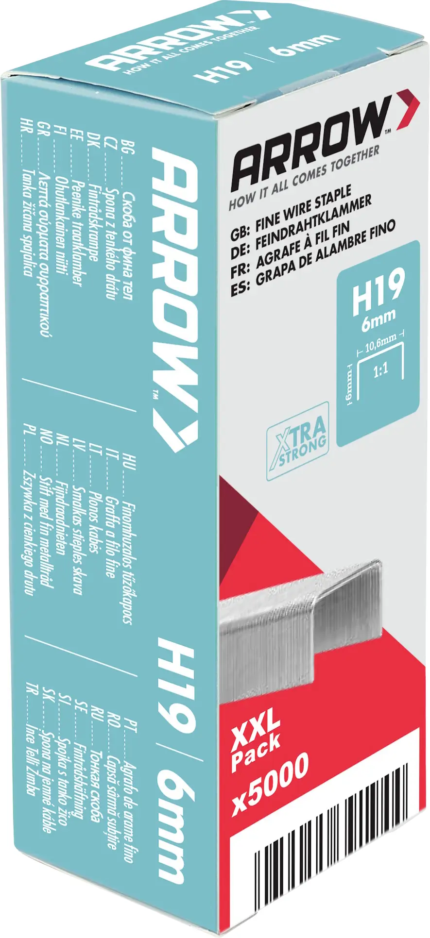 Arrow Tool Group 391944 svorky z jemného drátu 5000 ks Arrow Tool Group 391944 svorky z jemného drátu 5000 ks